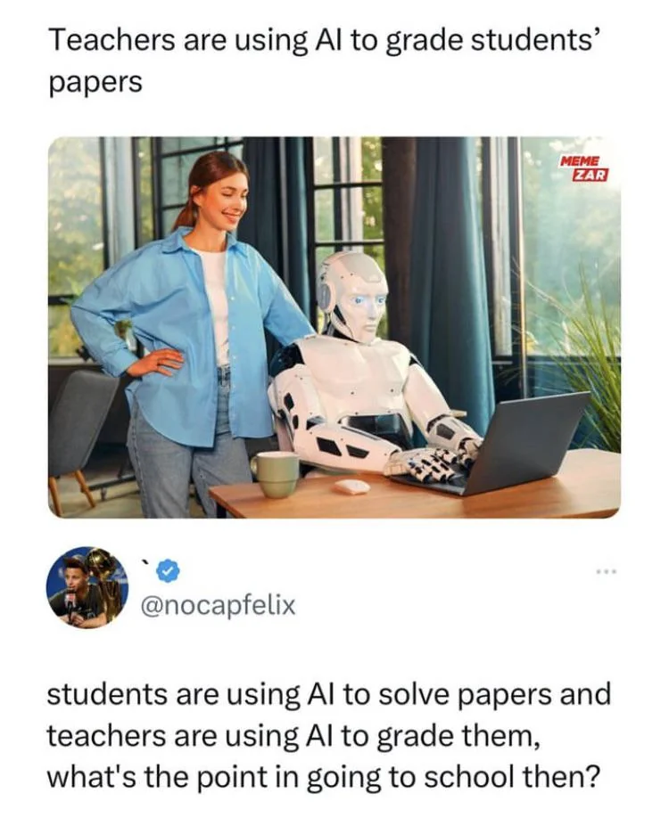 Both students and teachers using AI for Personal Productivity