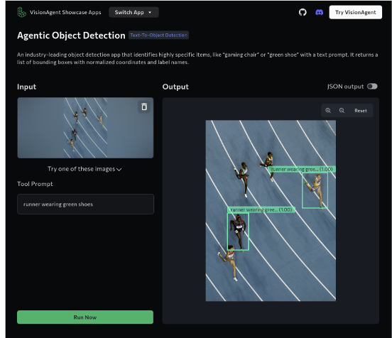 An example of agentic object detection.