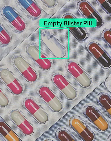 Pharmaceutical Industry: Detecting Empty Blister Packs