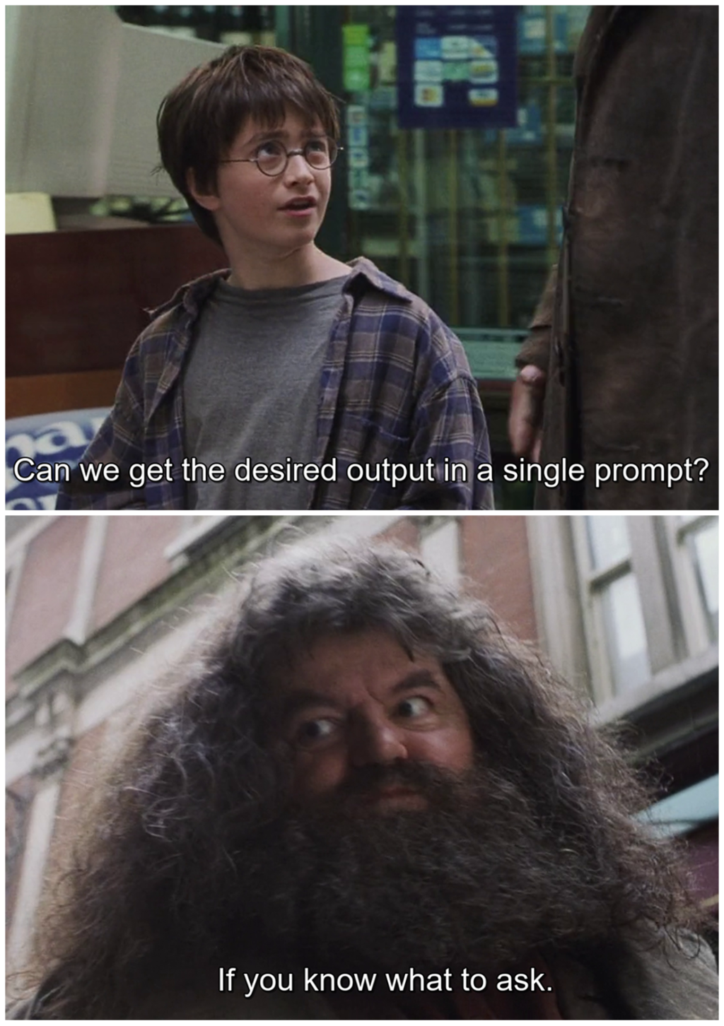 Harry Potter Prompt meme
