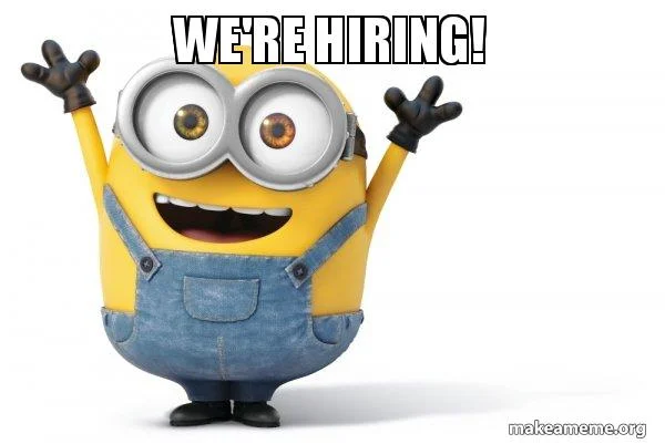 We are hiring