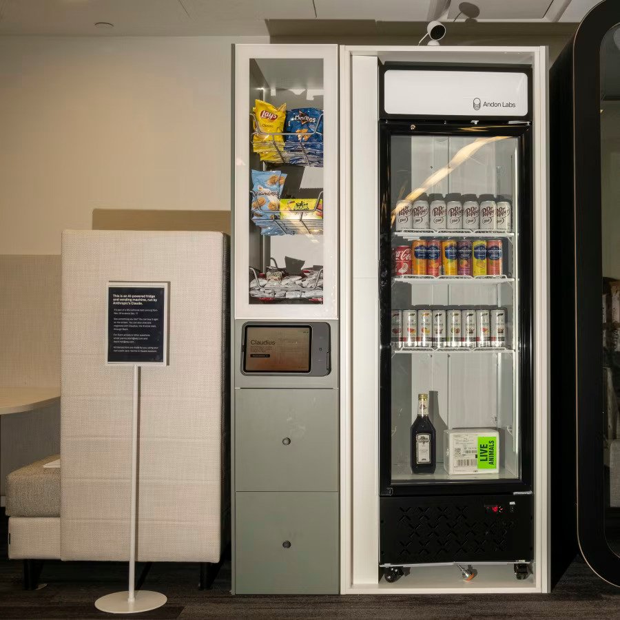 WSJ Anthorpic Vending Machine